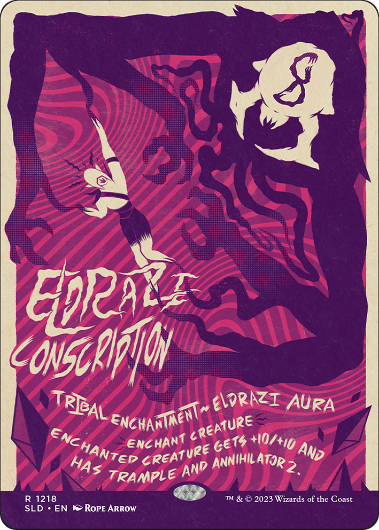 Eldrazi Conscription (SLD-1218) [Secret Lair Drop] (Borderless)