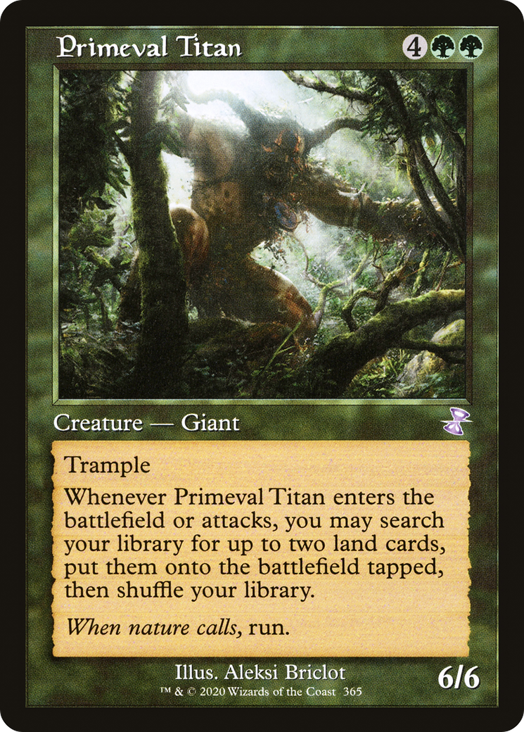 Primeval Titan (TSR-365) [Time Spiral Remastered]