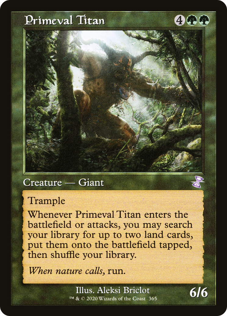 Primeval Titan (TSR-365) [Time Spiral Remastered]