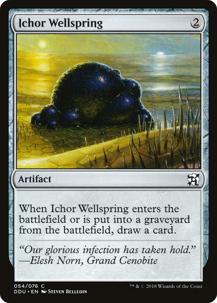 Ichor Wellspring (DDU-054) [Duel Decks: Elves vs. Inventors]