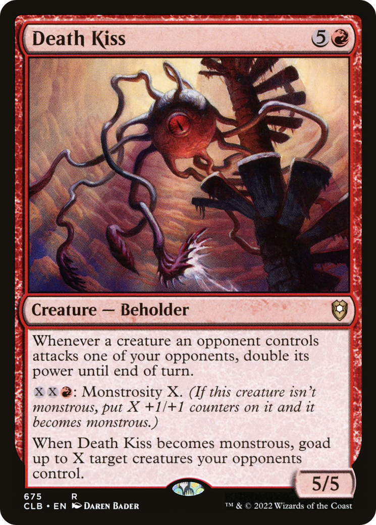 Death Kiss (CLB-675) [Commander Legends: Battle for Baldur's Gate]