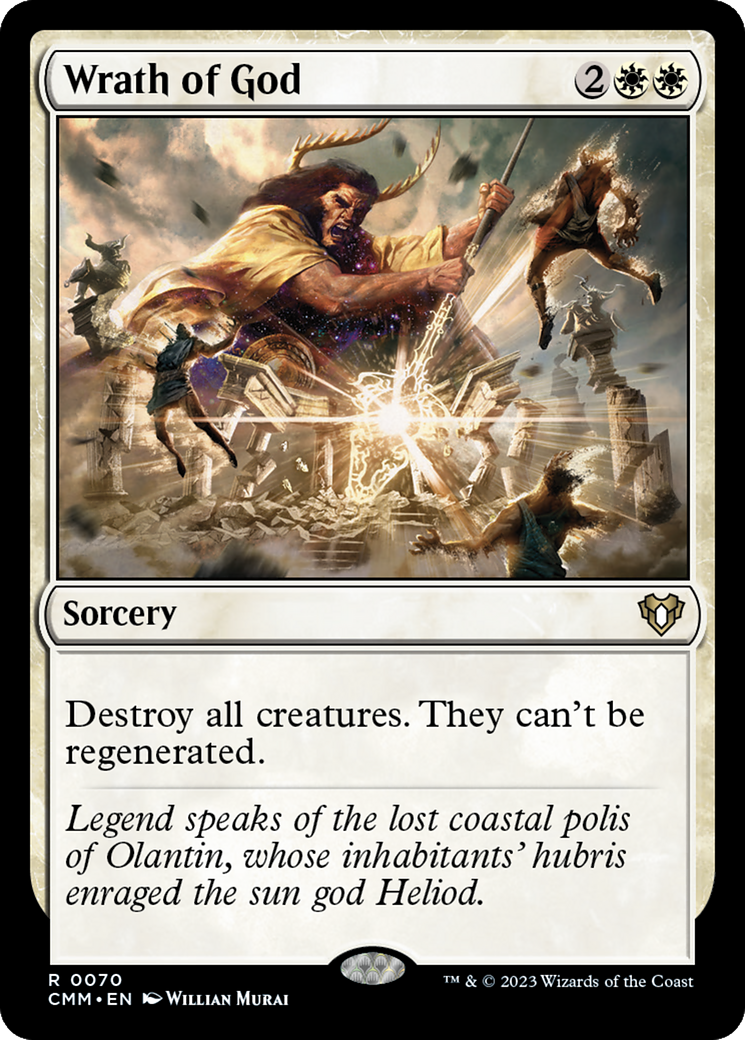 Wrath of God (CMM-070) [Commander Masters]