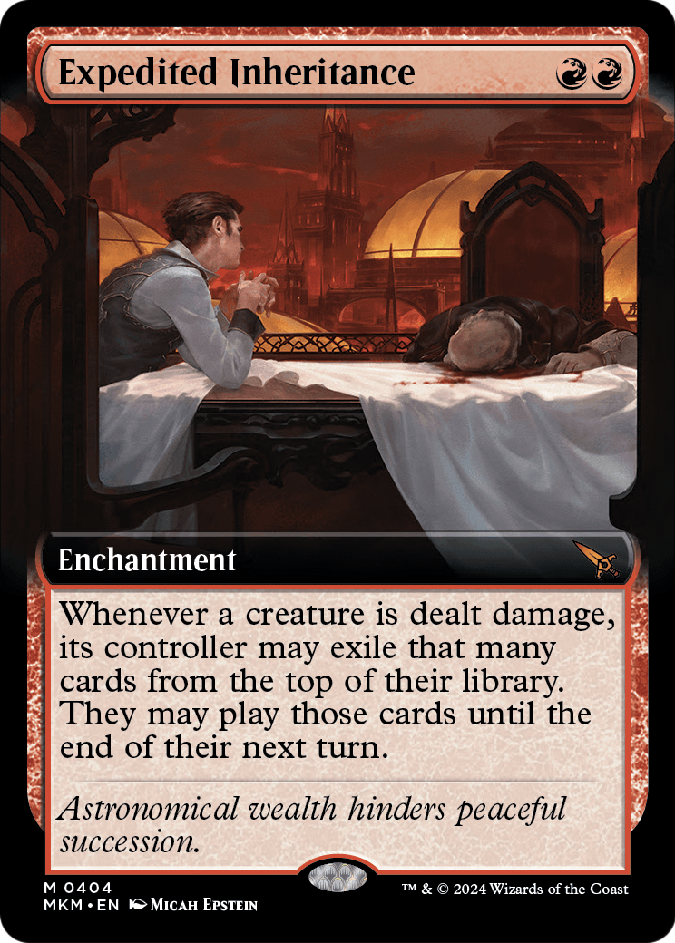 Expedited Inheritance (Extended Art) (MKM-404) [Murders at Karlov Manor]
