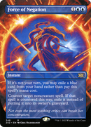 Force of Negation (2X2-346) [Double Masters 2022] (Borderless) Foil