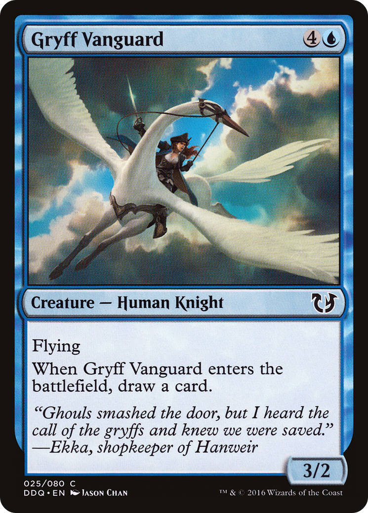 Gryff Vanguard (DDQ-025) [Duel Decks: Blessed vs. Cursed]