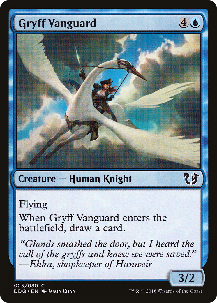 Gryff Vanguard (DDQ-025) [Duel Decks: Blessed vs. Cursed]