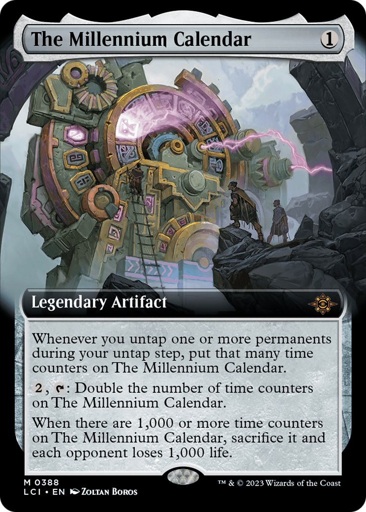 The Millennium Calendar (LCI-388) [The Lost Caverns of Ixalan]: (Extended Art)