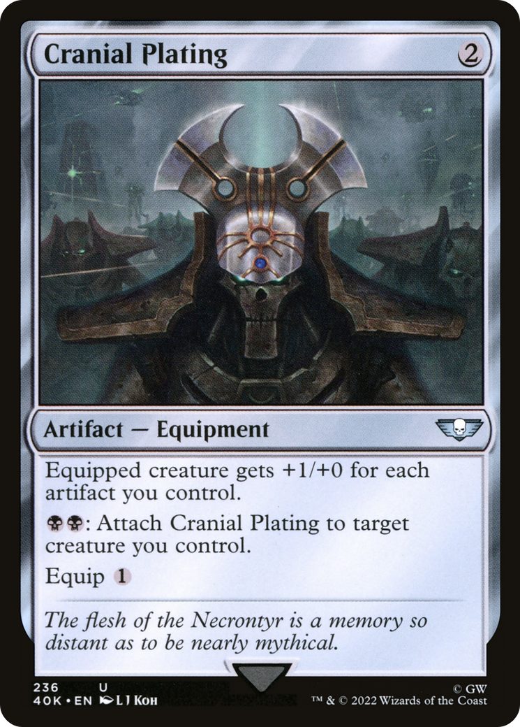 Cranial Plating (40K-236) [Warhammer 40,000 Commander]