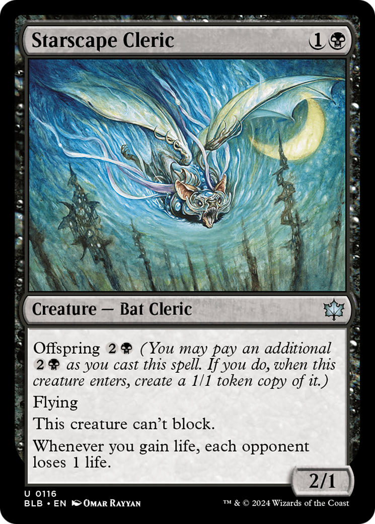 Starscape Cleric (BLB-116) [Bloomburrow]