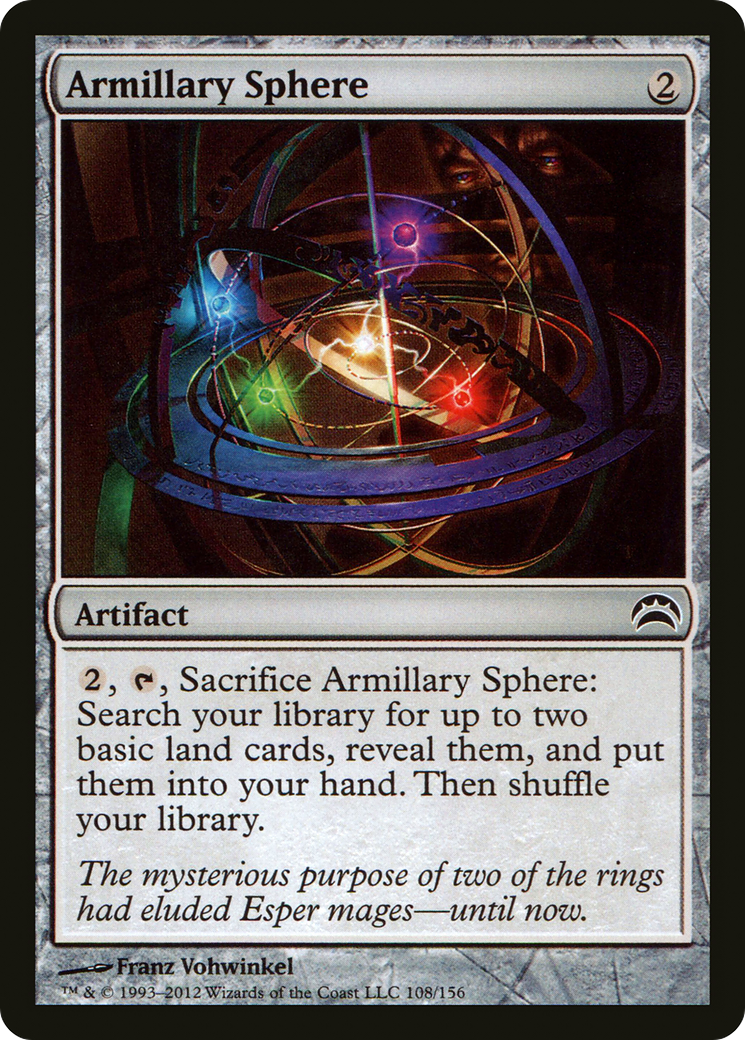 Armillary Sphere (PC2-108) [Planechase 2012] Foil