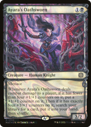 Ayara's Oathsworn (MAT-195) [March of the Machine: The Aftermath]: (Showcase) Foil