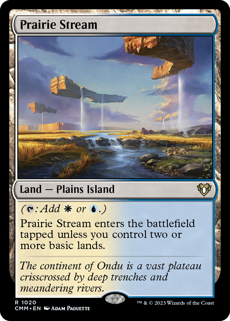 Prairie Stream (CMM-1020) [Commander Masters]