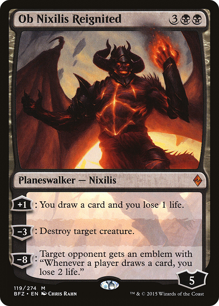 Ob Nixilis Reignited (BFZ-119) [Battle for Zendikar]