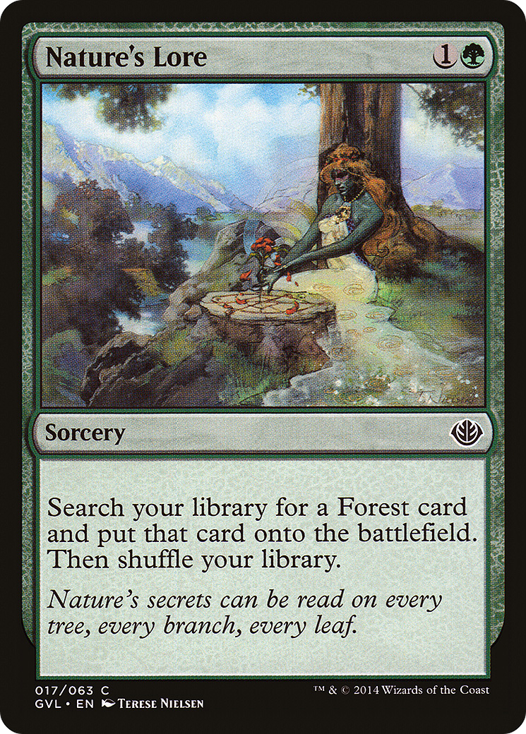 Nature's Lore (DD3-017) [Duel Decks Anthology: Garruk vs. Liliana]