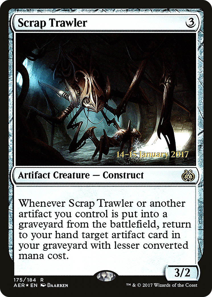 Scrap Trawler (PRE-175S) [Aether Revolt Promos] Foil