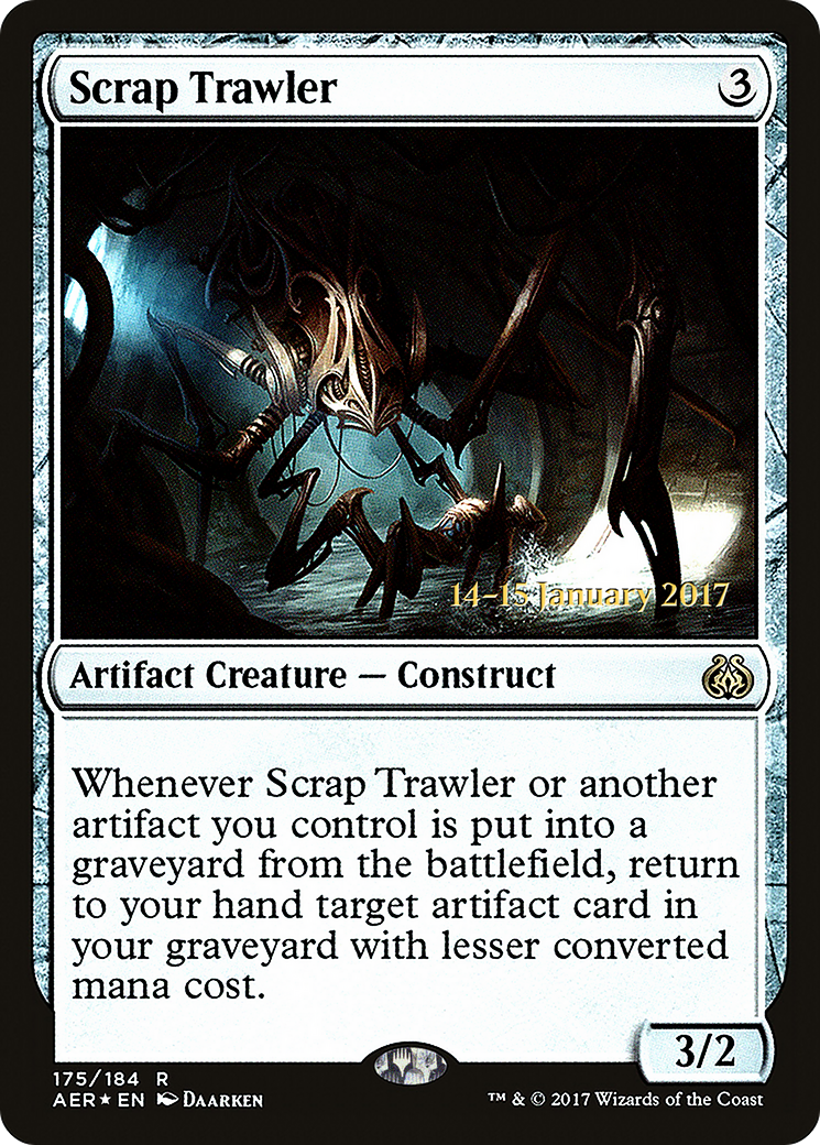 Scrap Trawler (PRE-175S) [Aether Revolt Promos] Foil