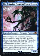 Jin-Gitaxias, Progress Tyrant (PRE-059) [Kamigawa: Neon Dynasty Promos] Foil