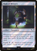 Mask of Memory (Surge Foil) (40K-243) [Warhammer 40,000 Commander] Foil