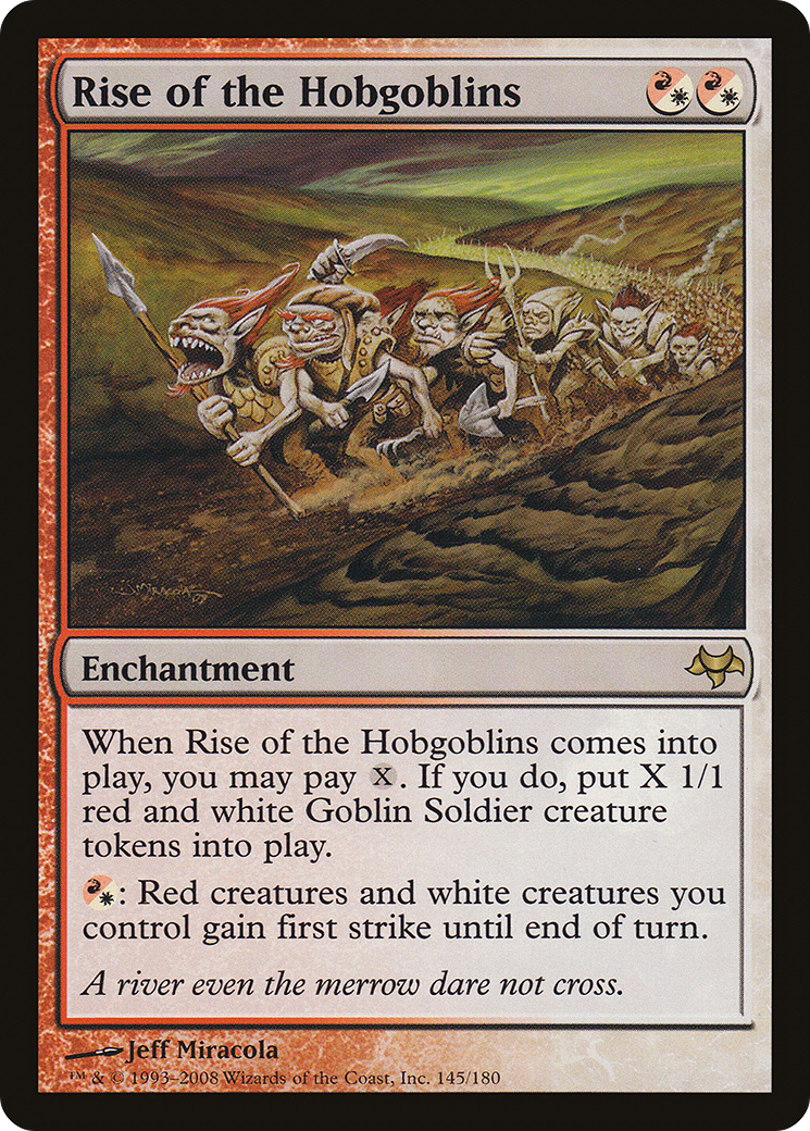 Rise of the Hobgoblins (EVE-145) [Eventide] Foil