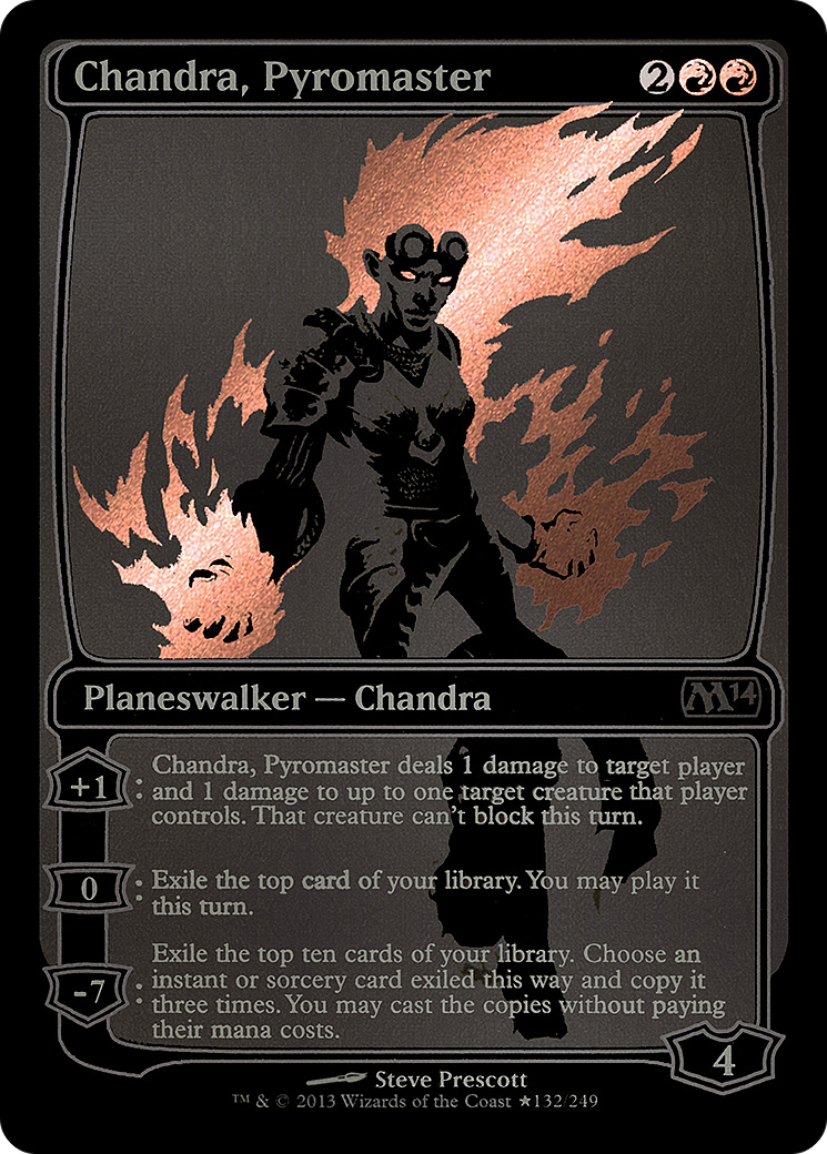 Chandra, Pyromaster (MEDIA-132★) [San Diego Comic-Con 2013] Foil