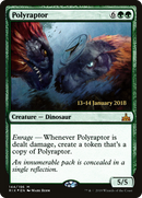 Polyraptor (PRE-144S) [Rivals of Ixalan Promos] Foil