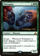 Polyraptor (PRE-144S) [Rivals of Ixalan Promos] Foil