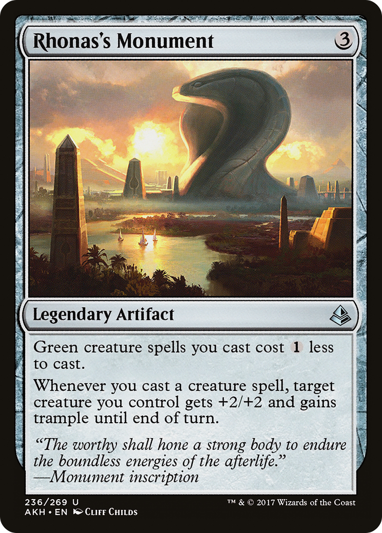 Rhonas's Monument (AKH-236) [Amonkhet]