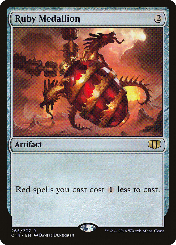 Ruby Medallion (C14-265) [Commander 2014]