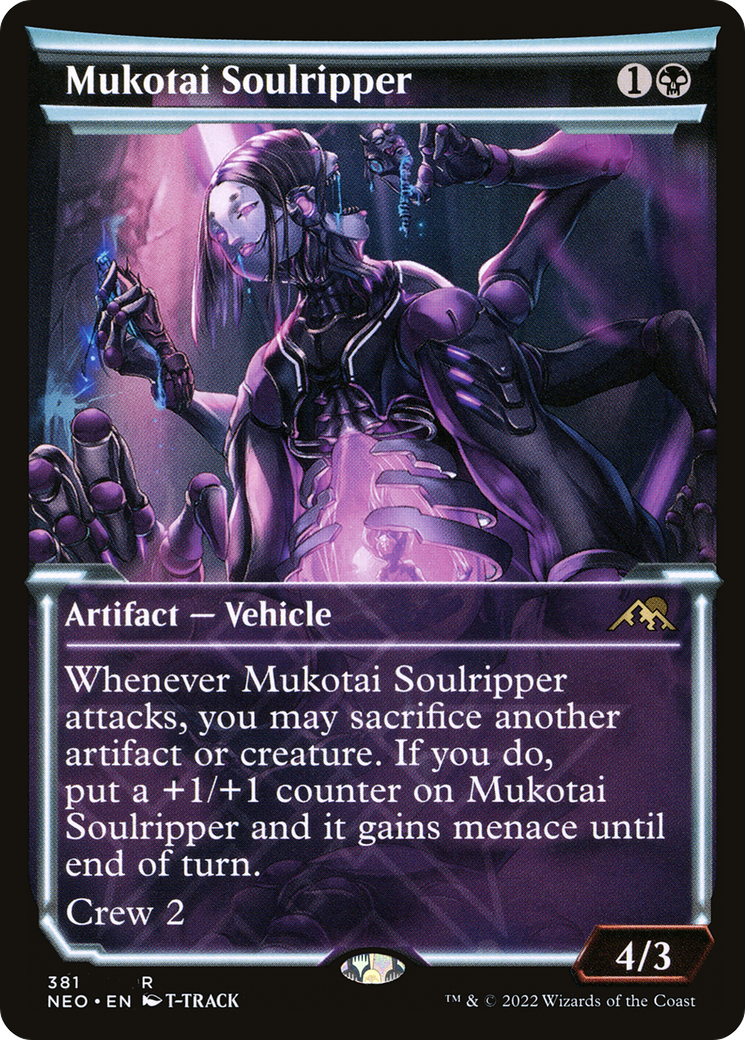 Mukotai Soulripper (Showcase) (NEO-381) [Kamigawa: Neon Dynasty]