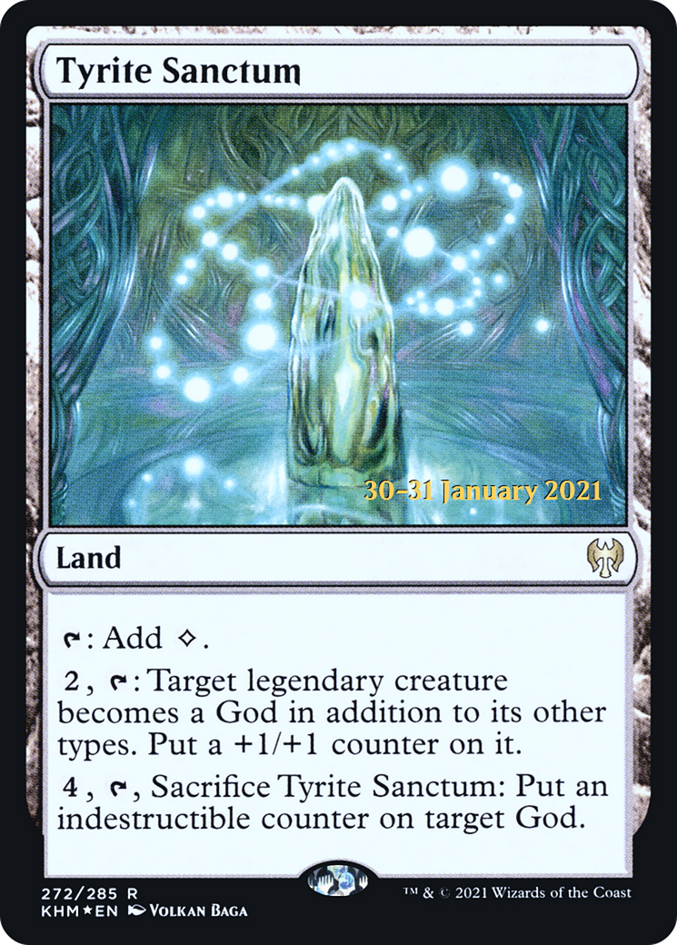 Tyrite Sanctum (PRE-272S) [Kaldheim Promos] Foil