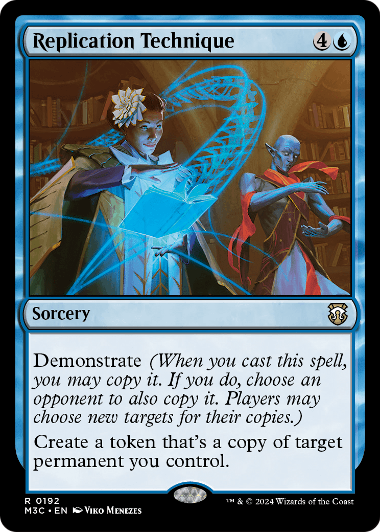 Replication Technique (M3C-192) [Modern Horizons 3 Commander]