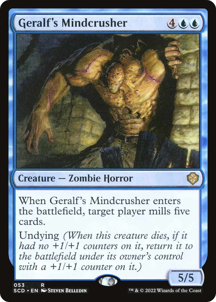 Geralf's Mindcrusher (SCD-053) [Starter Commander Decks]
