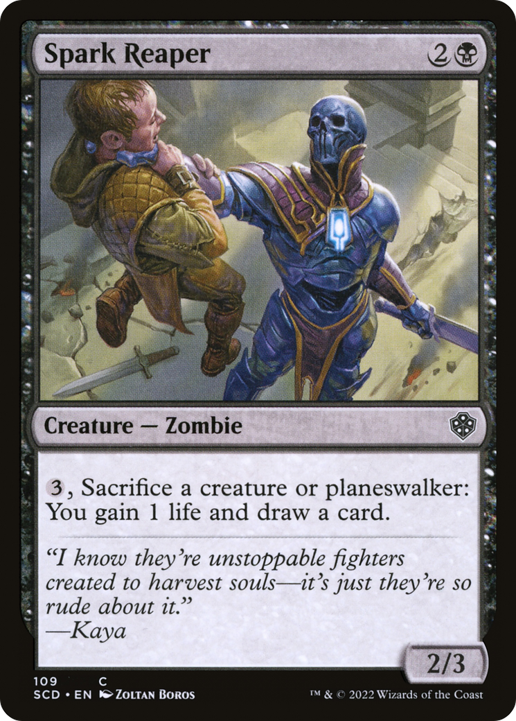 Spark Reaper (SCD-109) [Starter Commander Decks]