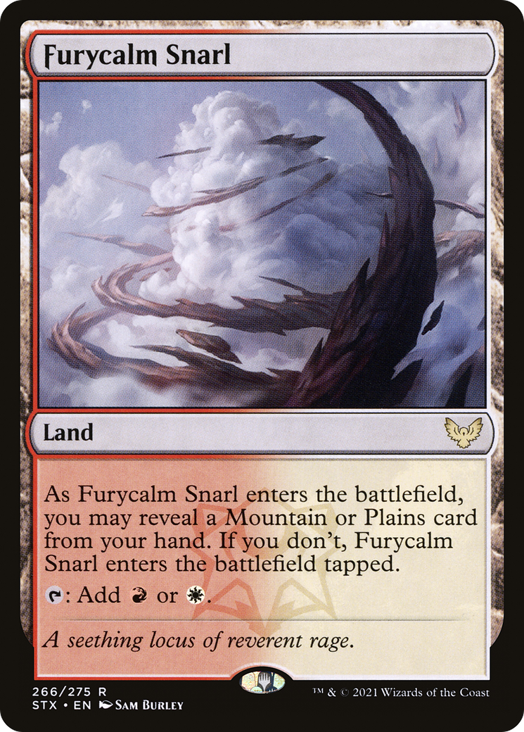 Furycalm Snarl (STX-266) [Strixhaven: School of Mages] Foil