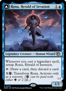 Rona, Herald of Invasion // Rona, Tolarian Obliterator (MOM-075) [March of the Machine] Foil