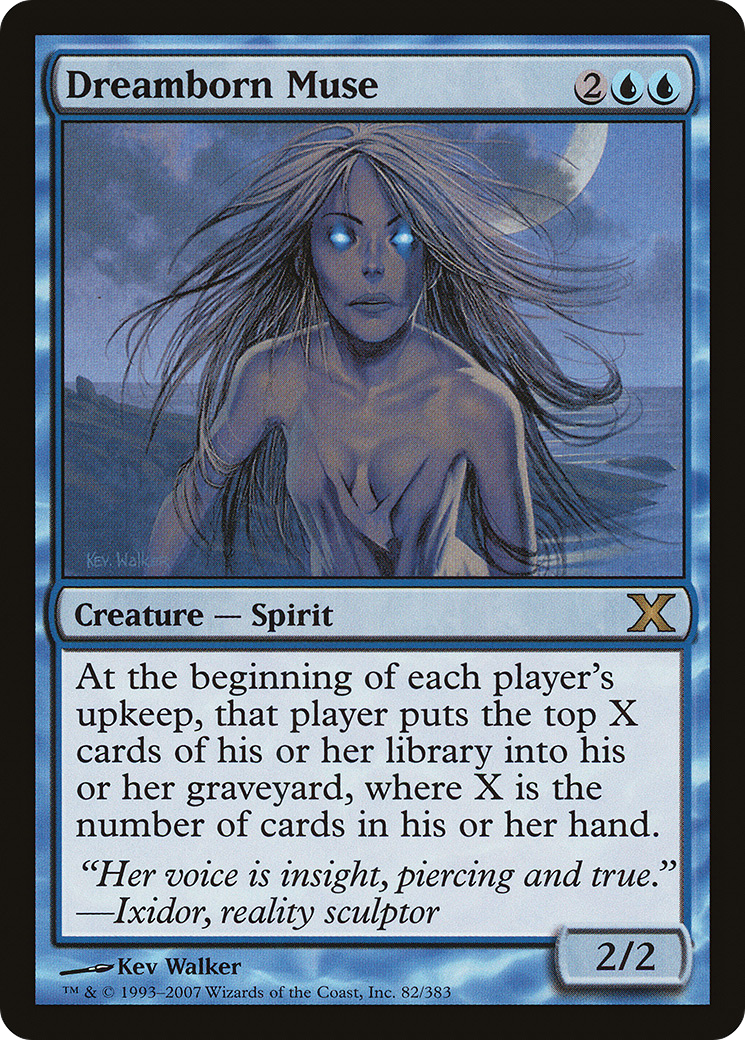 Dreamborn Muse (10E-082) [Tenth Edition] Foil