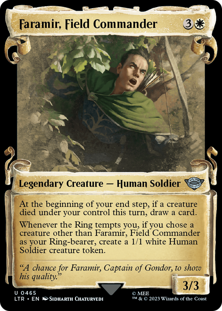 Faramir, Field Commander (LTR-465) [The Lord of the Rings: Tales of Middle-earth]: (Showcase)