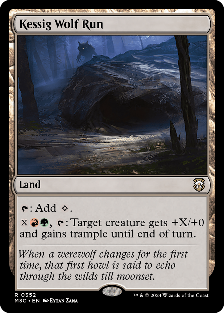 Kessig Wolf Run (M3C-352) [Modern Horizons 3 Commander] Foil