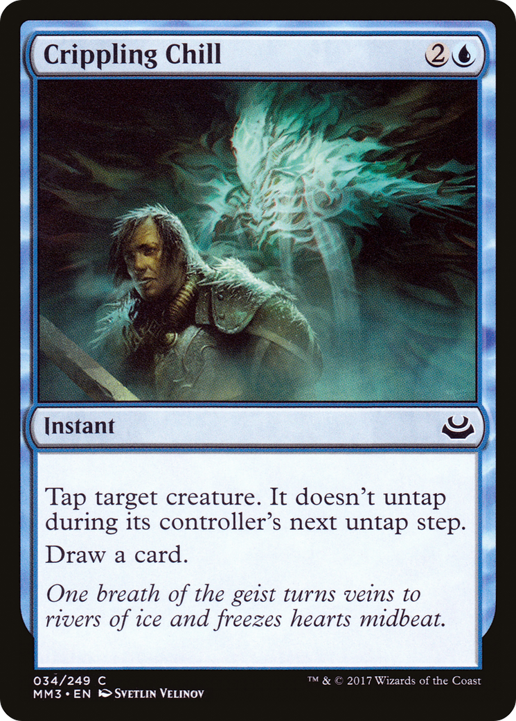 Crippling Chill (MM3-034) [Modern Masters 2017]