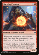 Burning Prophet (LIST-WAR-117) [The List]