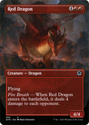 Red Dragon (Borderless) (AFR-294) [Adventures in the Forgotten Realms]