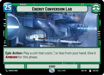 Energy Conversion Lab (022/252) [Spark of Rebellion] Foil