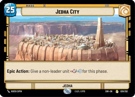 Jedha City (028/252) [Spark of Rebellion] Foil