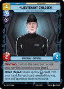 Lieutenant Childsen - Death Star Prison Warden (035/252) [Spark of Rebellion] Foil