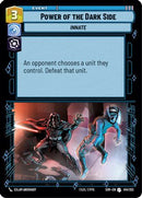 Power of the Dark Side (041/252) [Spark of Rebellion] Foil
