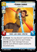 Kanan Jarrus - Revealed Jedi (047/252) [Spark of Rebellion] Foil