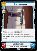 Jedi Lightsaber (054/252) [Spark of Rebellion] Foil