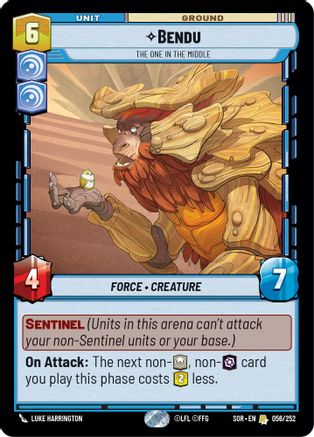 Bendu - The One in the Middle (056/252) [Spark of Rebellion] Foil