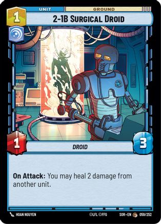 2-1B Surgical Droid (059/252) [Spark of Rebellion] Foil