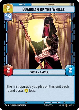 Guardian of the Whills (061/252) [Spark of Rebellion] Foil